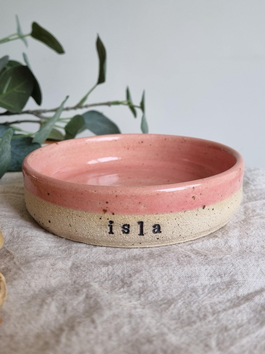 Personalised Ceramic Cat Bowls **Made to Order**