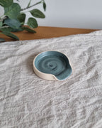 Blue Ceramic Spoon Rest