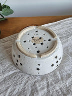 White Ceramic Berry Bowl