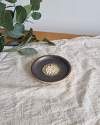 Pink and Brown Ceramic Garlic Grater