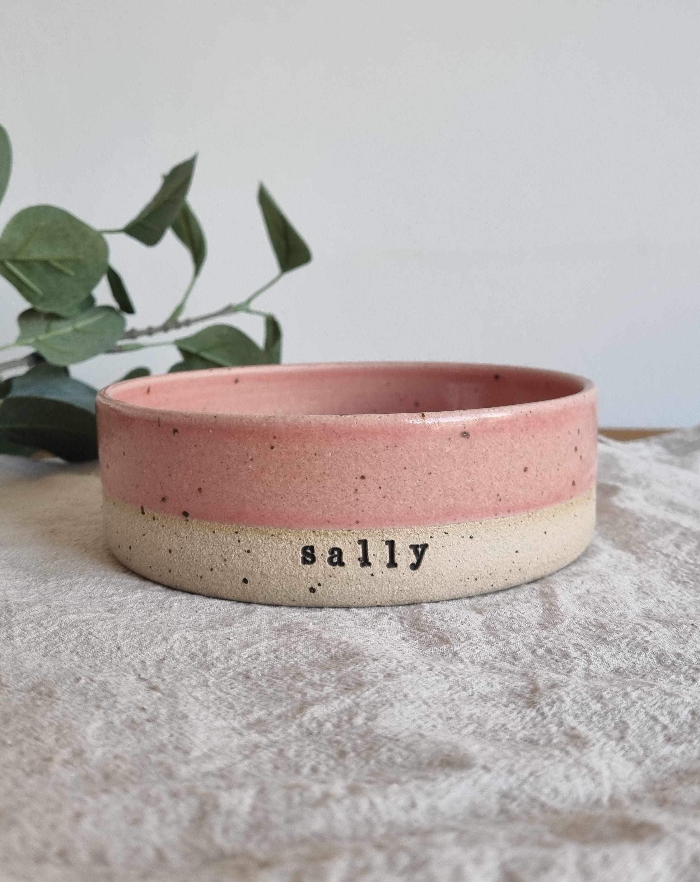 Personalised Ceramic Dog Bowls **Made to Order**