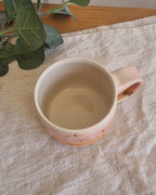 Pink Sunset Handmade Ceramic Mug