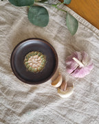 Pink and Brown Ceramic Garlic Grater