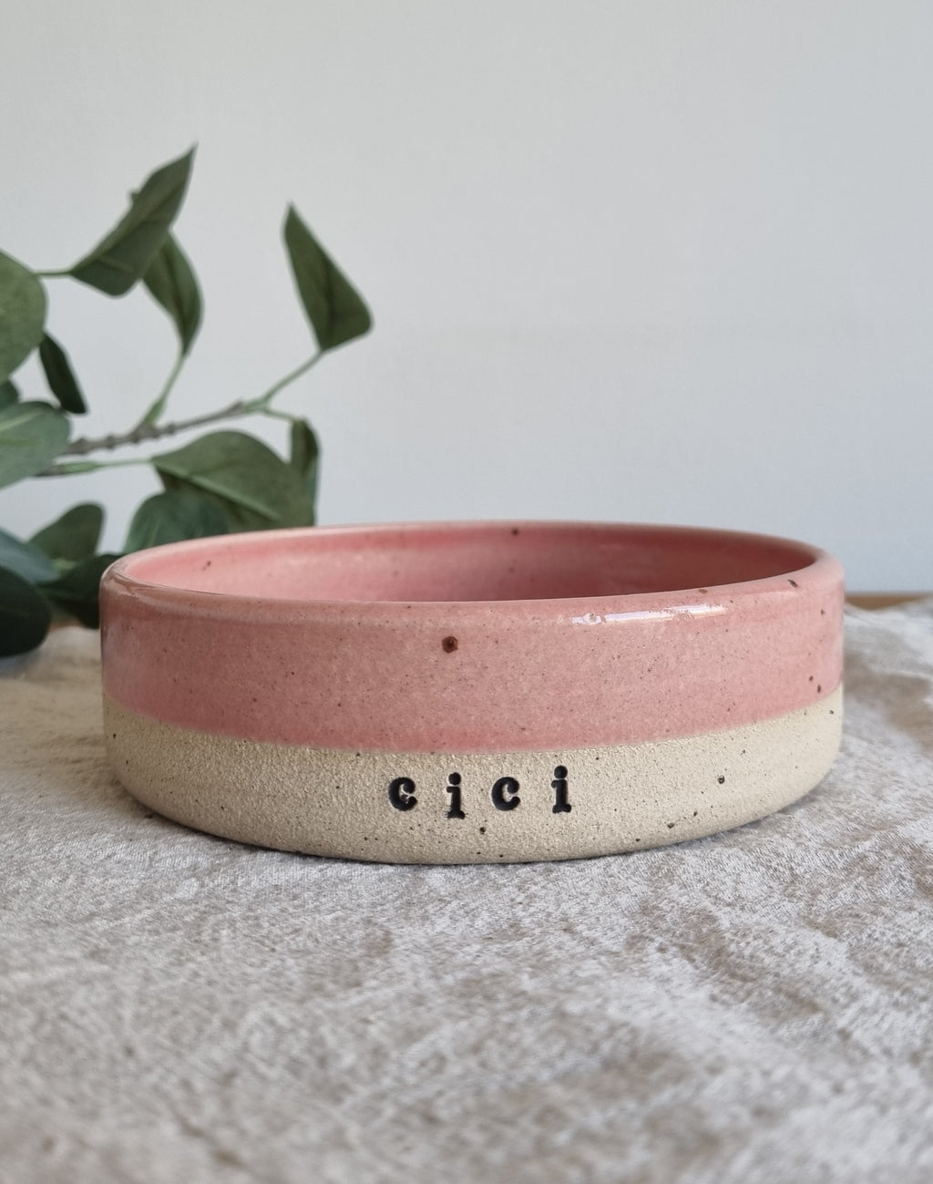Personalised Ceramic Dog Bowls **Made to Order**