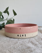 Personalised Ceramic Dog Bowls **Made to Order**