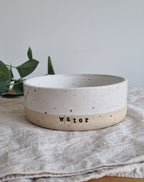 Personalised Ceramic Dog Bowls **Made to Order**