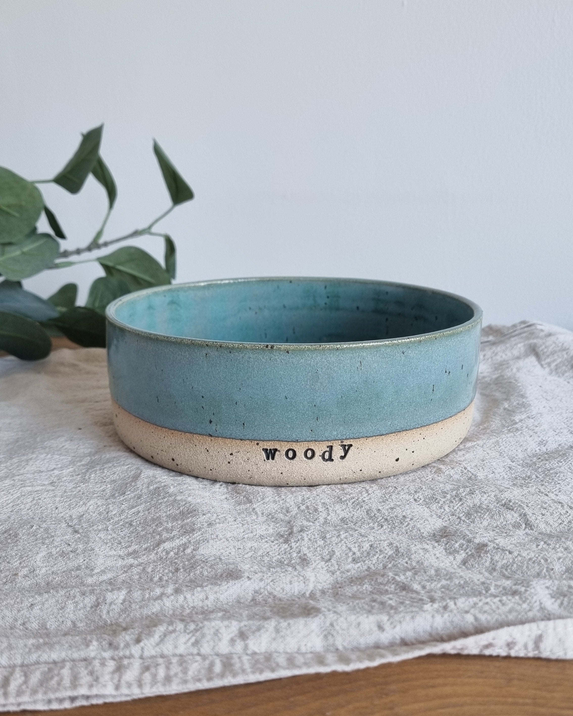 Personalised Ceramic Dog Bowls **Made to Order**