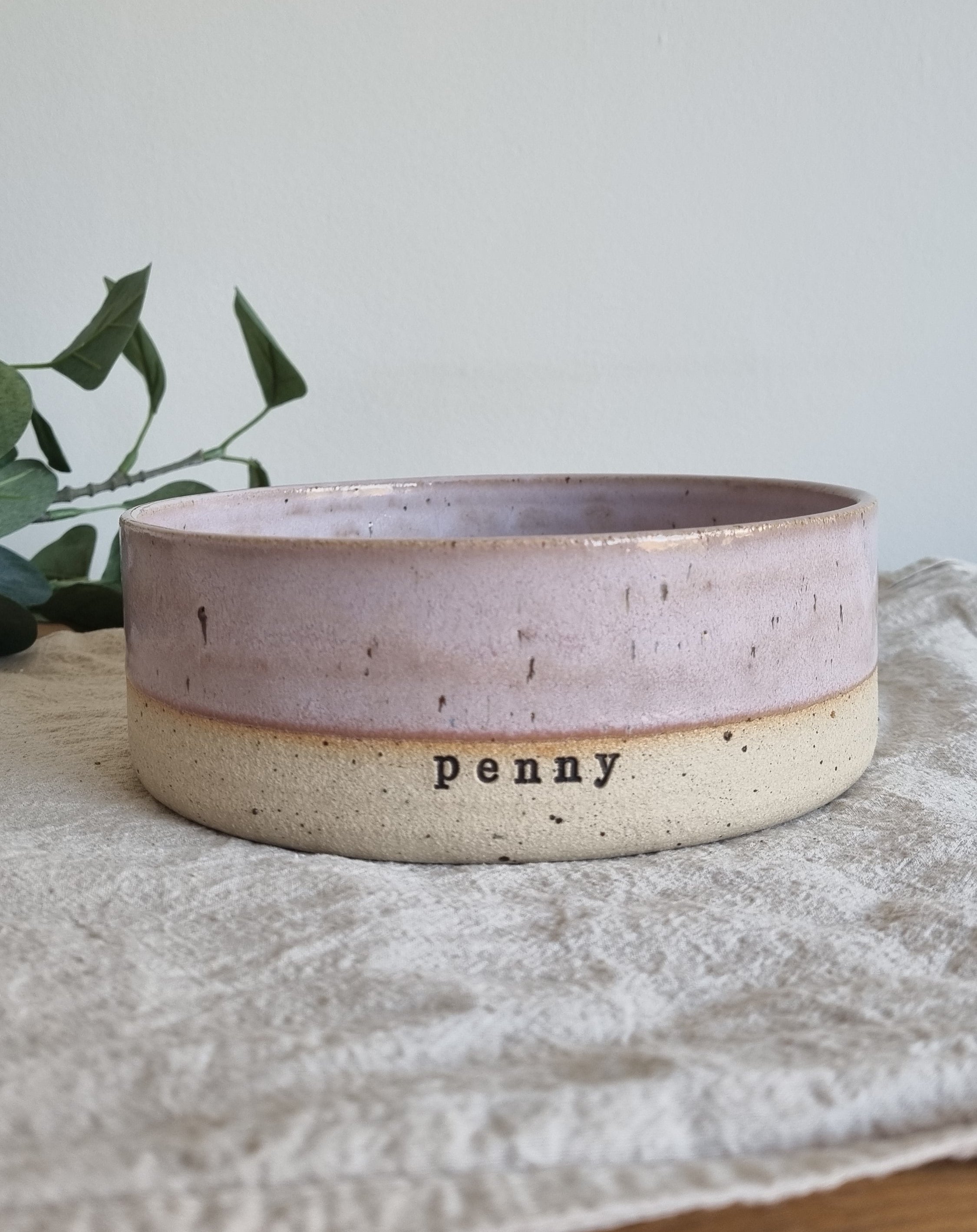 Personalised Ceramic Dog Bowls **Made to Order**